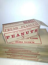 HUGE LOT OF 60 PEANUT BOXES Augusta GA Georgia Grocery Store 1910 5 CENT  picture