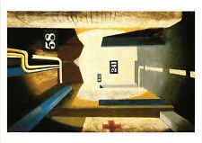 Vintage Postcard 4x6- John Piper CH (1903-1992), The Passage to the Central Room picture