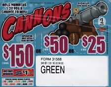 Pull Tickets Instant Tickets - 5 Pack Cannons picture
