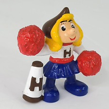 Vintage Hershey's Hershkins Cheerleader Hershey's Kisses Anthropomorphic PVC Fig picture