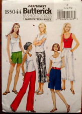 New Fast & Easy Butterick Misses' Pants, Shorts  Pattern B5044 Size L-XL 16-22 picture