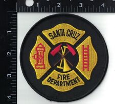Santa Cruz Fire Department California patch picture