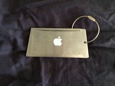 MACINTOSH APPLE COMPUTERS VINTAGE EMPLOYEE LUGGAGE TAG MINT  Metal Business picture