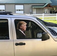 2PK Left Right Side President Donald Trump Car Sticker Funny Passenger Window picture