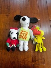 VTG Lot of 3 Peanuts Plushies picture