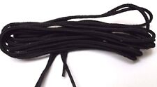 US military combat tactical black nylon boot laces 72 inches pair E600 picture