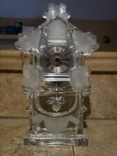 K534 Lovely Shannon Crystal Legends 24% lead Pendulum Clock By Godinger  picture