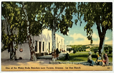 One of the Many Dude Ranches Near Tucson Arizona La Osa Ranch Exterior Postcard picture