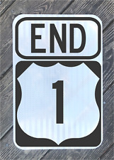 US Highway 1 END KEY WEST FLORIDA road sign 12