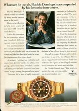 ROLEX Watch Magazine Print Ad Adver GMT Master II CHRONOMETER VTG 1994 picture
