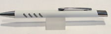 Terzetti Model COMFY GRIP Metal Click Top Ballpoint Pen-Rubberized-WHITE picture