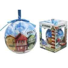 Traditional Aveiro Portugal Themed Christmas Ornament, Costa Nova Inspired picture