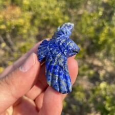 1pc Hand Carved Lapis Lazuli Flying Eagle Carving Healing Crystal picture