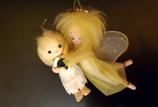 Vtg Pixie Angel Fairy Christmas Ornament Lot Japan picture