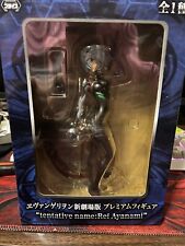 Rare Authentic EVA 3.0 Tentative Name :Rei Ayanami Black Suit Figure Brand New picture