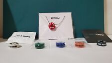 NEW Carnival Cruise EFFY Jewelry 6 FUN BARRELS & Chain NECKLACE ~ Set of 6 picture