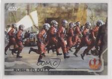 2016 Topps Star Wars: Rogue One Series 1 Grey Squad 48/100 Rush To Duty #61 z7j picture