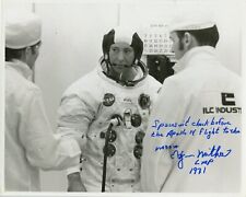 Astronaut Archives offers signed Edgar Mitchell vintage Official NASA  glossy picture