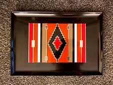 Vintage Handcrafted Couric Tray Southwestern Design 18