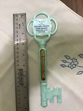 VINTAGE 1950's ADVERTISING THERMOMETER HOLLAND MICHIGAN-HEIGHTS SUPER MARKET 9