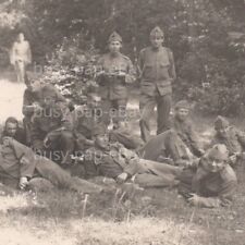 Vintage 1910s RPPC WWI Swiss Army Soldier Group Photo Postcard Switzerland #5 picture