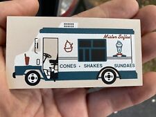 Vtg Cat's Meow MISTER SOFTEE Ice Cream Truck Shakes Cones Sundaes New Old Stock picture