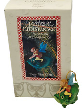 Vintage FOREST FISH RIDER Christmas Tree Ornament with Box JAMES C. CHRISTENSEN picture