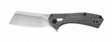 Kershaw Static Framelock Finish Folding Pocket Knife White / Gray Pvd - KS3445 picture