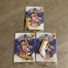 RARE 1998 Dennys All Dogs Christmas Carol VHS Activity Set NEW X3 Coloring Kit picture