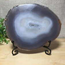 368g Bonsai Suiseki-Natural Cut agate into flakes Stone-Rare Stunning Viewing picture
