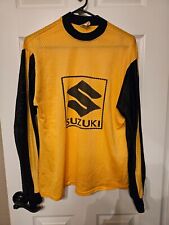 Vintage Suzuki Motocross Jersey  Made in USA great Shape picture