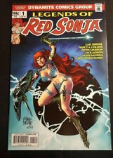 LEGENDS OF RED SONJA 1 VARIANT FRANK THORNE NM DYNAMITE QUEEN CONAN 2013 picture