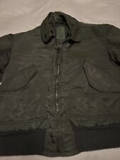 NAVY JACKET, Flyer’s CWU-45/P Medium (N)  *NOMEX*  GREAT picture