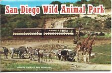 Unmailed Postcard Folder San Diego Wild Animal Park Production Error picture