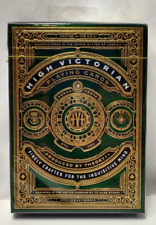 Theory11 High Victorian Green Playing Cards New picture