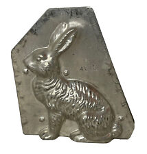 Eppelsheimer 4602 Metal Candy Mold VTG 1960s Chocolate Hare Rabbit Bunny 7.5