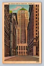 Chicago IL-Illinois, Chicago Board Of Trade Building, Antique, Vintage Postcard picture