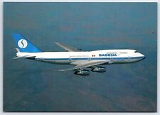 Aviation Postcard Sabena Airlines Boeing 747-329 In Flight Moskal Card EW14 picture