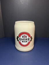 Vintage Kaiser Bier beer mug Stoneware Schall - Avery Brewing - Deutschland picture