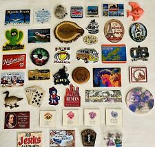 Big Lot of 43 Vtg to Now Refrigerator Magnets Collection Travel Humor Variety picture