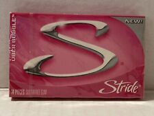 Discontinued Stride 2010 UBER BUBBLE Sugarfree Gum Sealed 14 Piece Pack-NOS picture