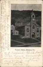 Bethel Vermont VT Town Hall c1910 Vintage Postcard picture