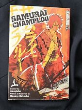 Samurai Champloo Vol. 1 Manga English Tokyopop Book Anime Used picture