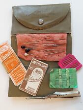 WWII Red Cross military Army sewing kit  Boye Millard needles embroidery punch picture