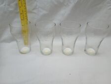 Vintage Rare Princess House Heritage #028B Set of 4 Crystal Coke Style Glasses picture