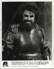 1989 Press Photo Brian Blessed stars in a scene from the series The Black Adder picture