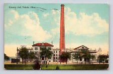 c1912 DB Postcard Toledo OH Ohio County Jail picture