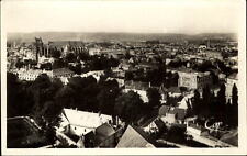 Soissons Aisne France ~ aerial RPPC Cap real photo postcard picture
