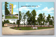 Charlton Motel Folkston Georgia GA Roadside America Postcard picture
