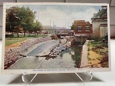 c1915s Down At The Water Works, Petoskey Michigan MI Emmet County Vtg Postcard picture